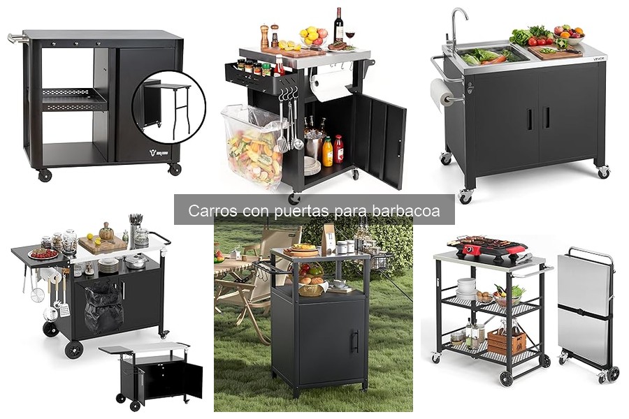 Guía de compra: Carros con puertas para barbacoa