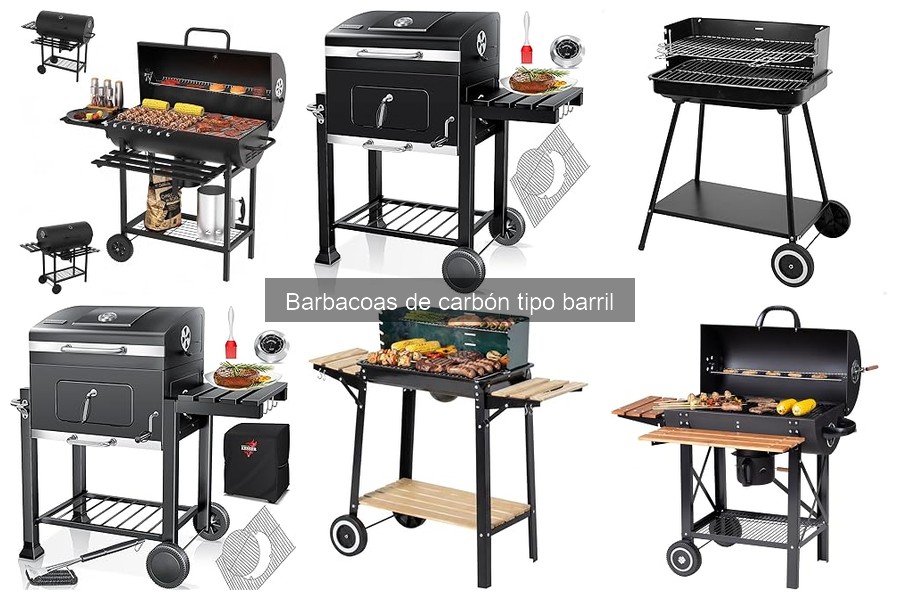Guía de compra de barbacoas de carbón tipo barril
