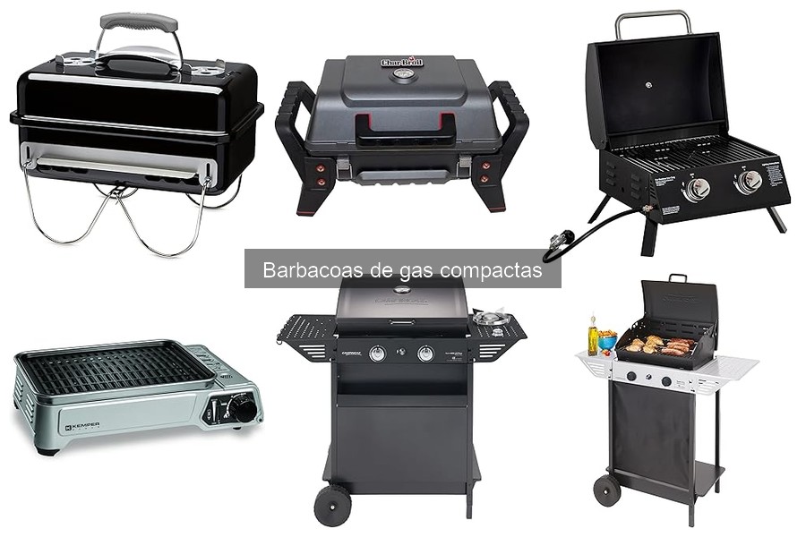 Guía de compra de barbacoas de gas compactas para disfrutar