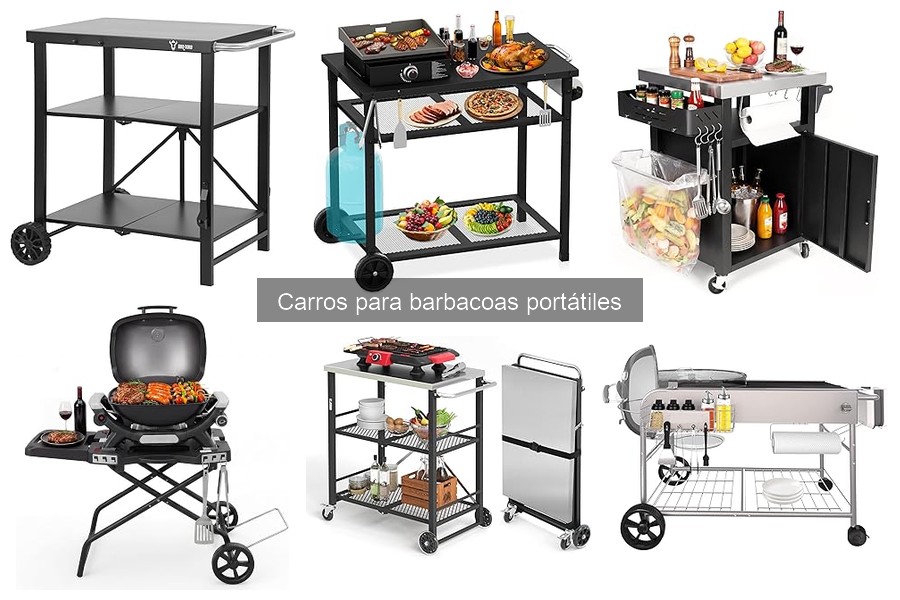 Guía de compra de carros para barbacoas portátiles