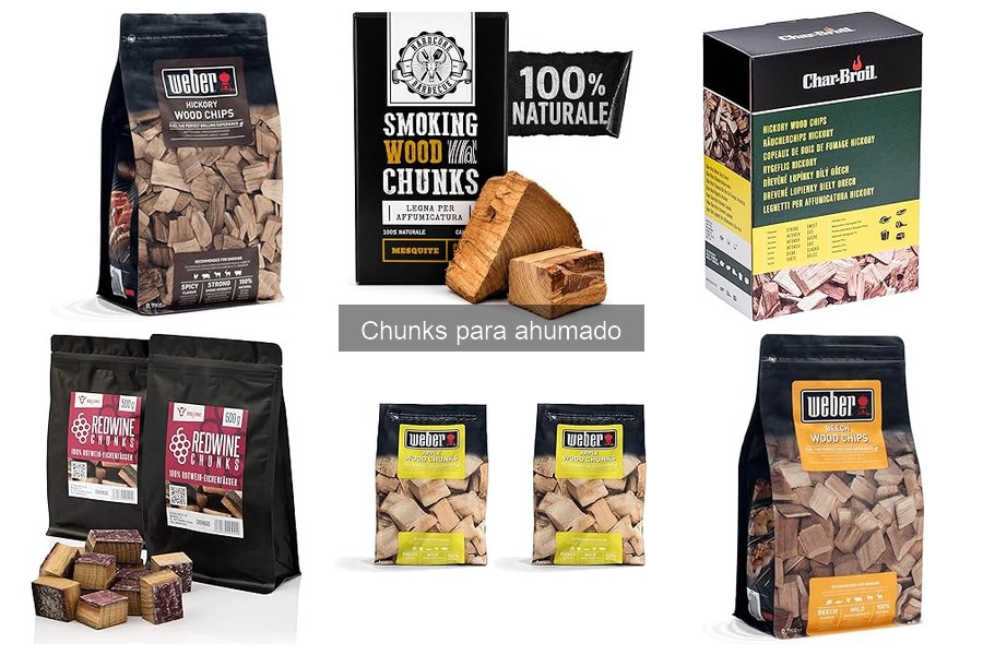 Guía de compra de chunks para ahumado de madera