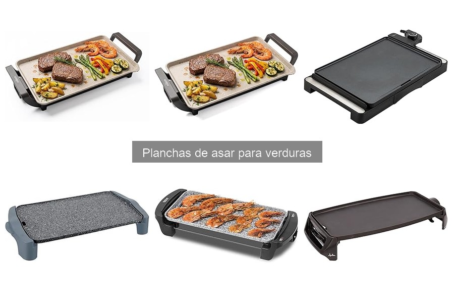 Guía de compra de planchas de asar para verduras