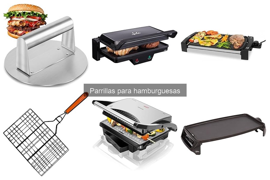 Guía de compra: Parrillas para hamburguesas que debes considerar