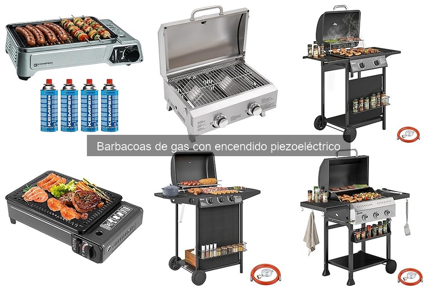 Guía de instalación de barbacoas de gas piezoeléctrico