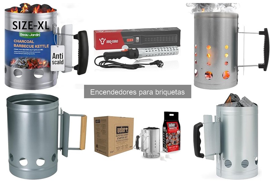 Guía de tipos de encendedores para briquetas