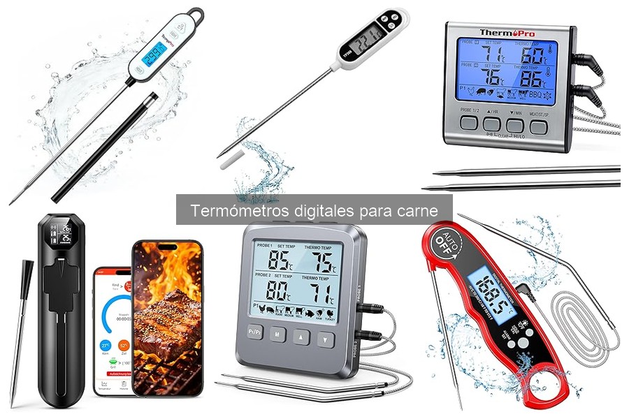 Guía para Comprar Termómetros Digitales para Carne