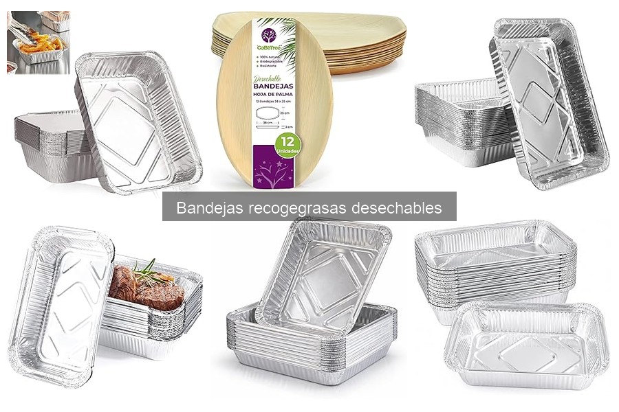 Guía para elegir bandejas recogegrasas desechables