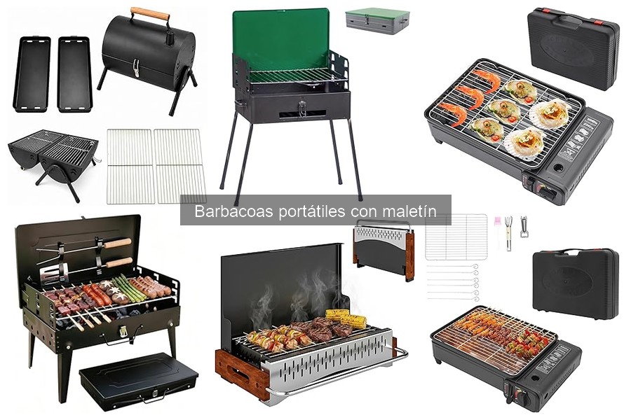 Guía para elegir la mejor barbacoa portátil con maletín