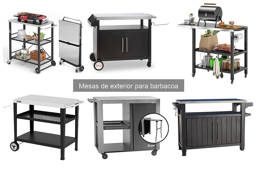 Guía para Elegir la Mejor Mesa de Exterior para Barbacoa