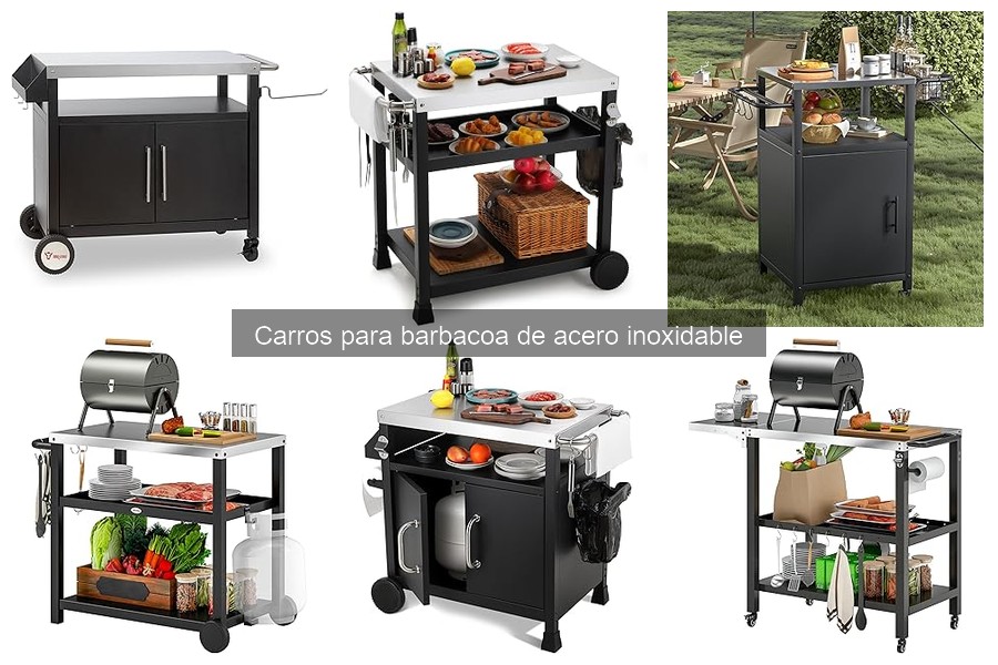 Guía para elegir un carro de barbacoa de acero inoxidable