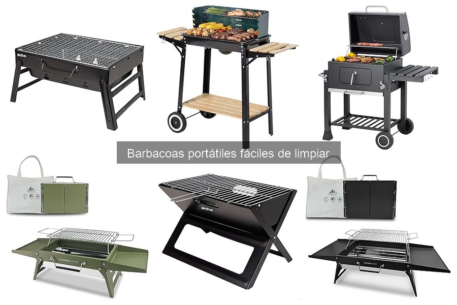 Guía para Elegir una Barbacoa Portátil Fácil de Limpiar