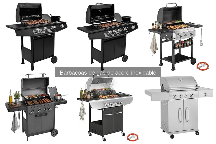 Guía para instalar una barbacoa de gas de acero inoxidable