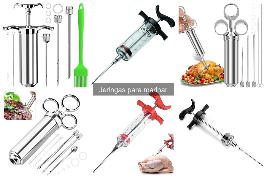 Jeringas para marinar: ¿Son seguras para la salud?