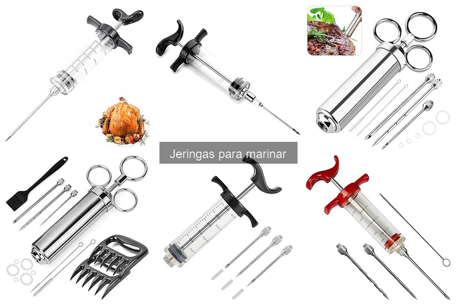 Los Mejores Marinados para Jeringas de Cocina