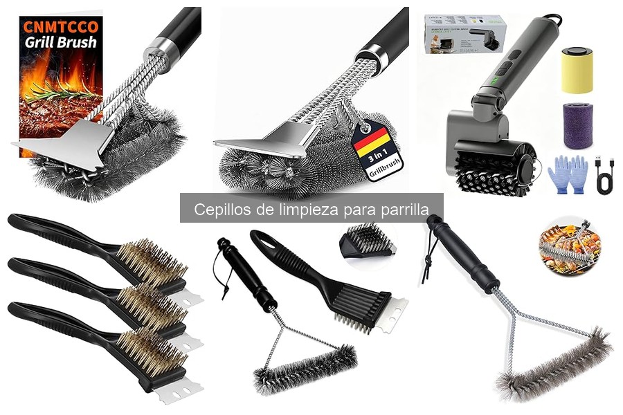 Mantén tu cepillo de limpieza para parrilla en perfecto estado