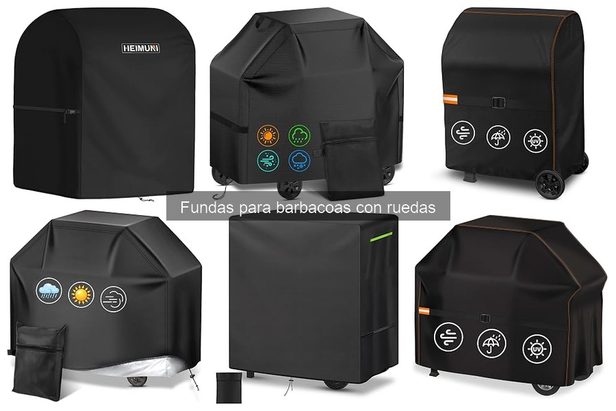 Mantenimiento de fundas para barbacoas con ruedas: mejores prácticas