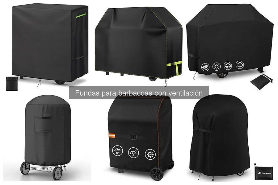 Mantenimiento de fundas para barbacoas con ventilación