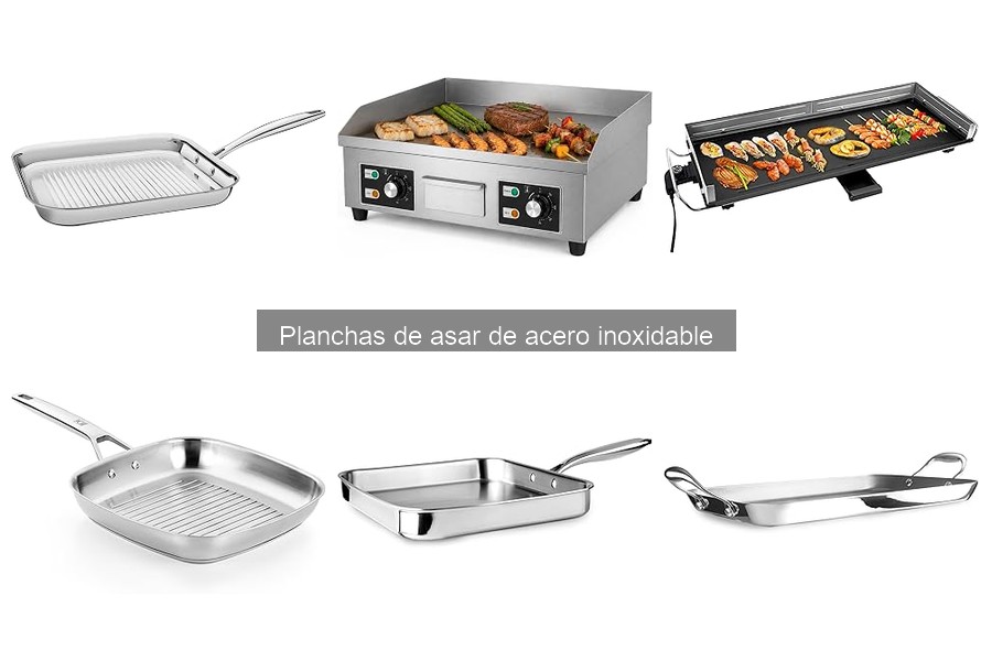 Mantenimiento de Planchas de Asar de Acero Inoxidable