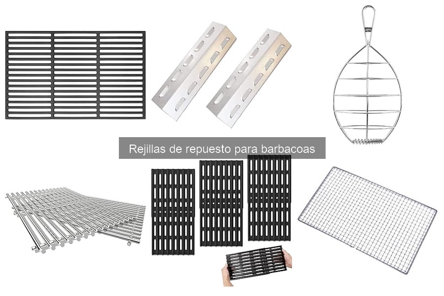 Mantenimiento de rejillas de repuesto para barbacoas