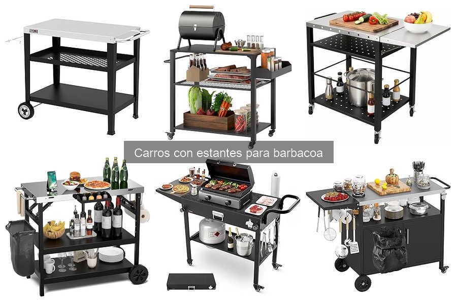 Mantenimiento y Cuidado de Carros con Estantes para Barbacoa