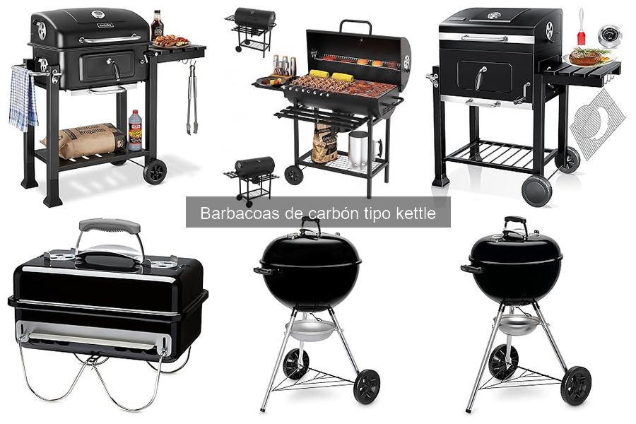 Mantenimiento y limpieza de barbacoas de carbón tipo kettle