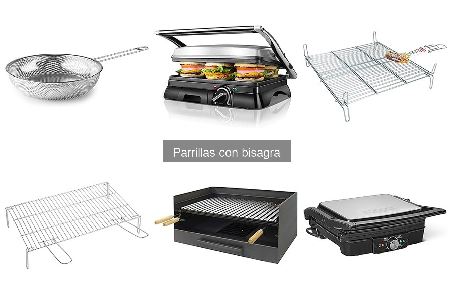 Mantenimiento y limpieza de parrillas con bisagra