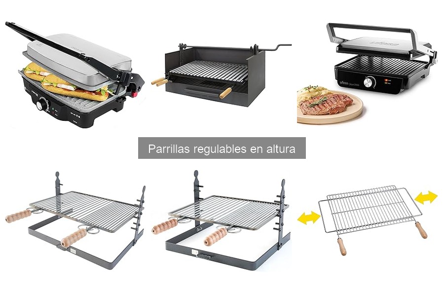 Mantenimiento y limpieza de parrillas regulables en altura