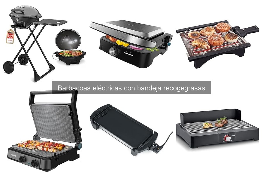 Maxima el rendimiento de tu barbacoa eléctrica con bandeja