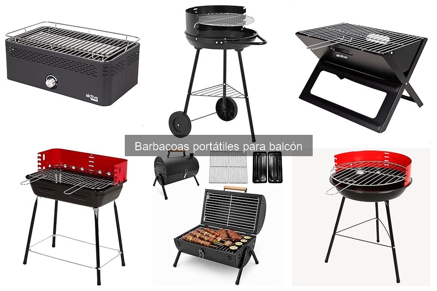 Mejor barbacoa portátil para balcón: comparativa 2023