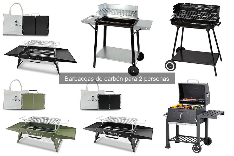 Mejor carbón para barbacoas de 2 personas: rendimiento y sabor