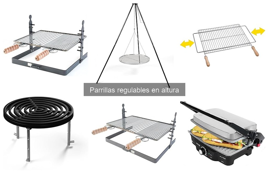 Mejor parrilla regulable en altura para asados familiares