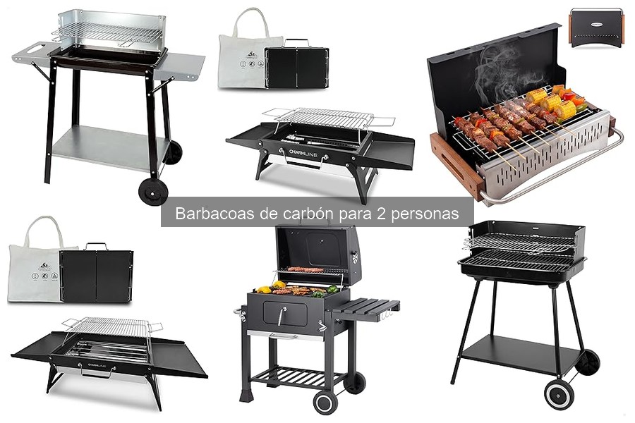 Mejores barbacoas de carbón para 2 personas en 2023
