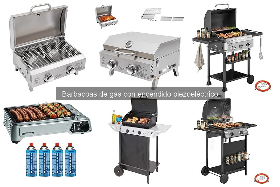 Mejores barbacoas de gas con encendido piezoeléctrico