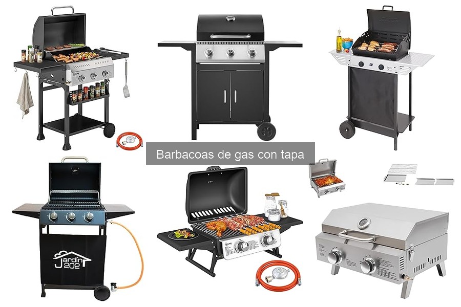 Mejores barbacoas de gas con tapa para principiantes