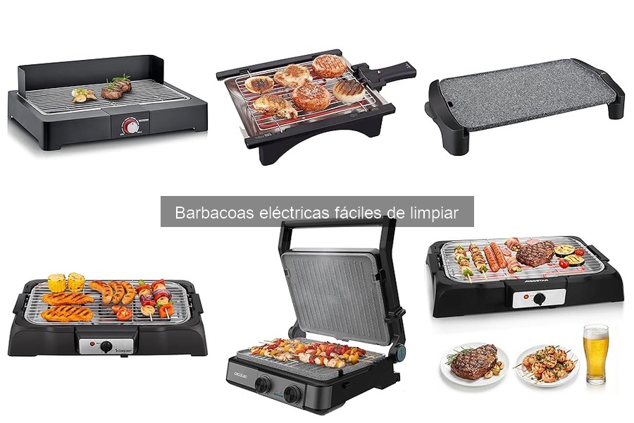 Mejores barbacoas eléctricas fáciles de limpiar para principiantes