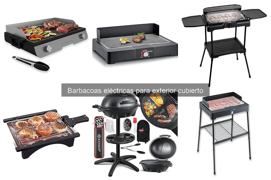 Mejores Barbacoas Eléctricas para Exterior Cubierto 2023