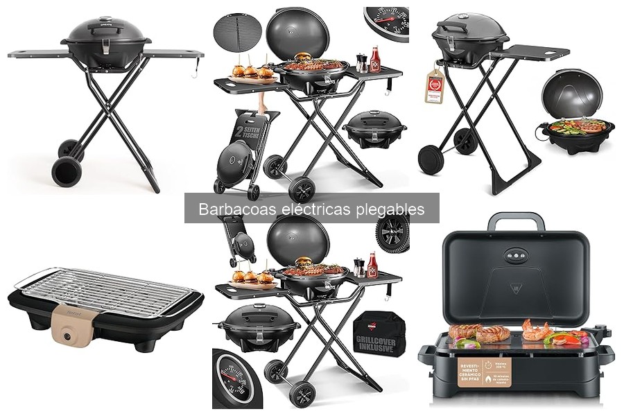 Mejores barbacoas eléctricas plegables para camping en 2023