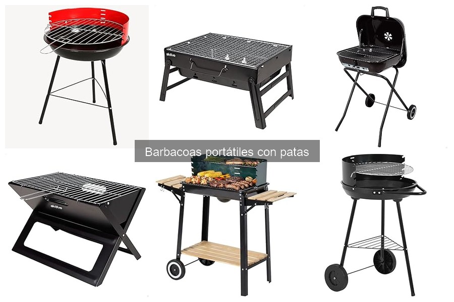 Mejores Barbacoas Portátiles con Patas para Camping