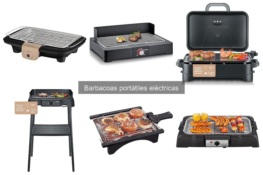 Mejores barbacoas portátiles eléctricas para camping