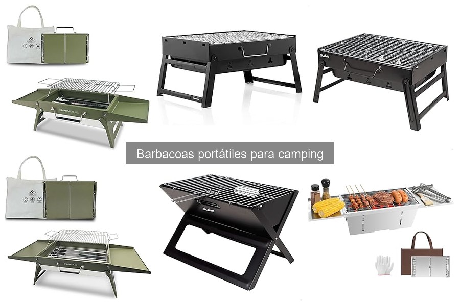 Mejores barbacoas portátiles para camping en 2023