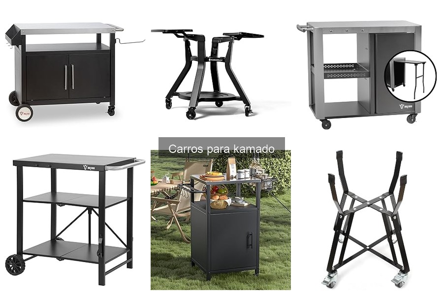 Mejores carros para kamado en 2023: Opiniones y Comparativa