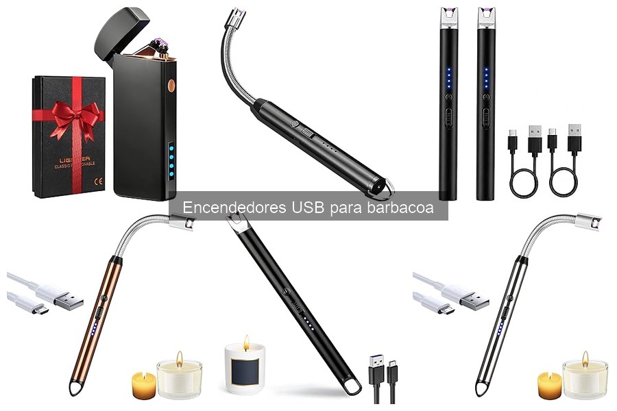 Mejores encendedores USB para barbacoa en 2023
