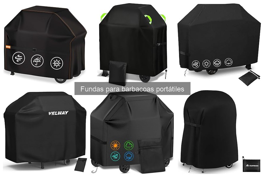 Mejores fundas para barbacoas portátiles resistentes a la intemperie