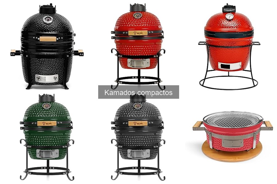 Mejores kamados compactos para principiantes en cocina a la brasa