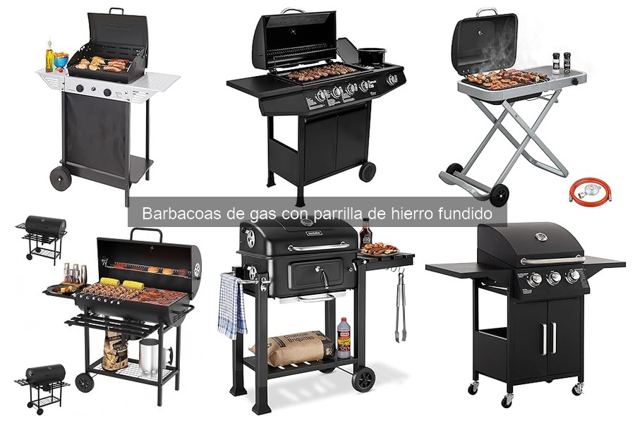 Mejores lugares para comprar barbacoas de gas con parrilla de hierro