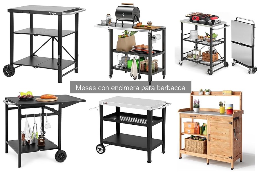 Mejores lugares para comprar mesas con encimera para barbacoa