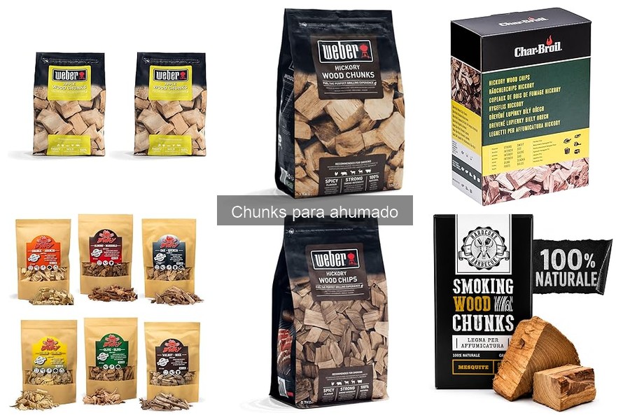 Mejores maderas para ahumar carne roja: Guía de chunks