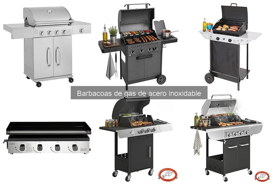 Mejores marcas de barbacoas de gas de acero inoxidable