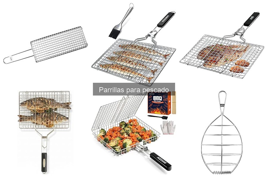 Mejores materiales para parrillas de pescado: guía informativa