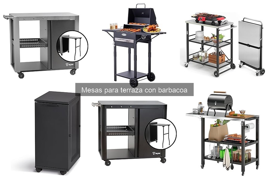 Mejores mesas para terraza con barbacoa en 2023